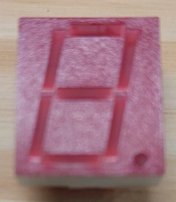 HA1183R afficheur numérique  chiffre rouge Ht 18 mm - Photo 1/3