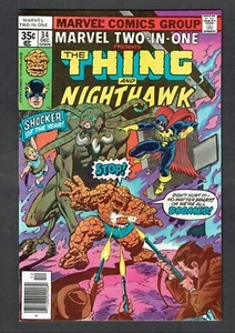 Marvel Two-In-One #34 Marvel Comics Bronze Age 1977 NM- (9.2) Thing & Nighthawk - Picture 1 of 2