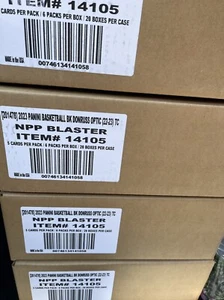 Blaster de baloncesto óptico Panini Donruss 2022-23 estuche sellado de fábrica de 20 cajas  - Imagen 1 de 2