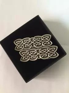 ENGLISH PEWTER - Keltisch Band - Gürtelschnalle Celts - Bild 1 von 2