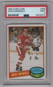 JOHN OGRODNICK 1980-81 O-PEE-CHEE 80-81 Nº 359 PSA 9 84933 - Imagen 1 de 2