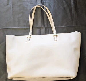 Kate Spade Cedar Street Harmony Shoulder Bag Tote Purse Saffiano Leather Pebble - Picture 1 of 10