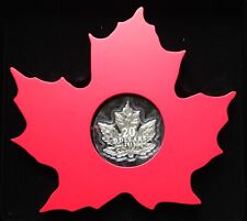 2015 Canada $20 Pure Silver Maple Leaf Shaped Coin - The Canadian Maple Leaf