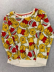 Disney Winnie The Pooh Vintage Crew Light Pullover (Women's Medium) Yellow - Picture 1 of 11