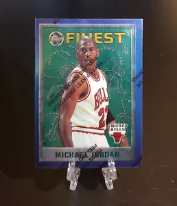 1995 Topps Finest Michael Jordan W/Coating 🔥🏀👑🏀🔥 - Picture 1 of 4
