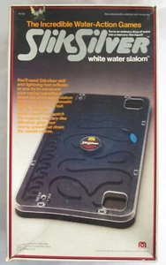 Vintage Mego Slik Silber Wildwasserslalom Unglaubliches Wasser-Actionspiel 1979 - Bild 1 von 7