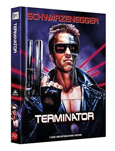 Blu Ray wattiertes Mediabook 2 Disc Lim. Edition Terminator 1  Neu Out of Print - Bild 1 von 1