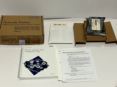 63H2142 IBM Single-Port RJ-45/BNC 10Mbps 10Base-T/10Base-2 Ethernet PCI Network - Image 1 of 4