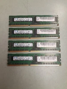 Samsung 16GB (4x4GB) PC3L-8500R DDR3L Server Memory RAM M393B5273CH0-YF8 1121 - Picture 1 of 3