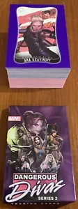 2014 Rittenhouseš„MARVEL Dangerous Divas Serie 2 komplett 90 Karten Set mit Verpackung - Bild 1 von 12
