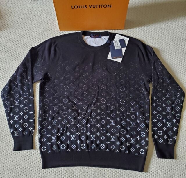 Louis Vuitton Crew Neck Regular Size Sweaters for Men for sale