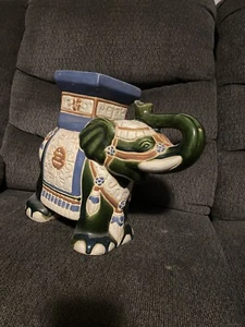figura elefante cerámica - Imagen 1 de 5