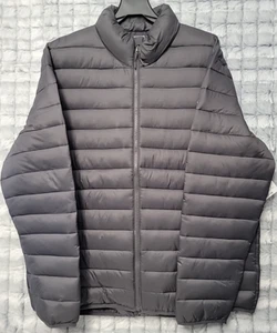 Ozark Trail Dark Gray Men's Size Large Puffer Jacket Lightweight Packable Coat - Picture 1 of 5