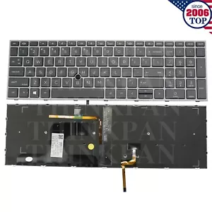 Neu US Tastatur Hintergrundbeleuchtung mit Zeiger für HP ZBook Fury 17 G7 17 G8 M20128-001 - Bild 1 von 4