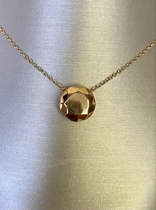 Tiffany & Co. 18K Gold Peretti 2 Karat Anhänger Halskette 16" - Bild 1 von 12