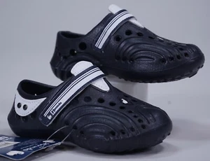 BOYS HOUNDS LIGHT WEIGHT KIDS ULTRALITE SHOES DARK NAVY/WHITE TODDLER SZ 5/6 - Picture 1 of 5