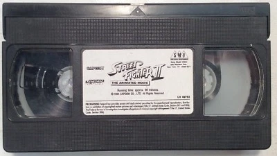 Street Fighter II The Animated Movie 1994 VHS Kôjiro Shimizu MediaGnu Foto 1 de 4