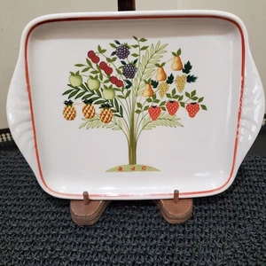 VILLEROY & BOCH BON APPETIT HANDLED BUTTER TRAY - CLEAN!! - Picture 1 of 4