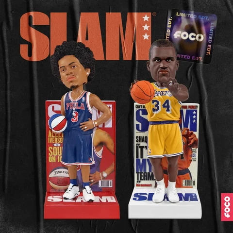 Allen Iverson Philadelphia 76ers Slam Magazine Cover Bobblehead Cover