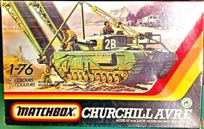 Matchbox Churchill A.V.R.E. scala  1:76  kit n. 40177 - vintage 1983 - Immagine 1 di 2