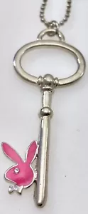Playboy Key w/Pink Bunny on a ball chain - Picture 1 of 1