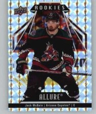 2022-23 Upper Deck Allure White Diamond #125 Jack McBain RC Rookie