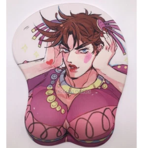 JoJo's Bizarre Adventure Joseph Joestar 3D Bust Wrist Rest Desk Mat Mouse Pad - Picture 1 of 5