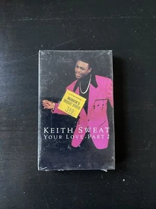 Sealed Keith Sweat Your Love Part 2 Cassette Single 1991 - Picture 1 of 5
