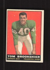 1961 Topps #102 Tom Brookshier