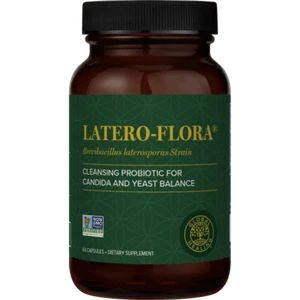 Global Healing Latero Flora Raw Probiotics Supplement for Women & Men - 60 Ct. - Picture 1 of 7