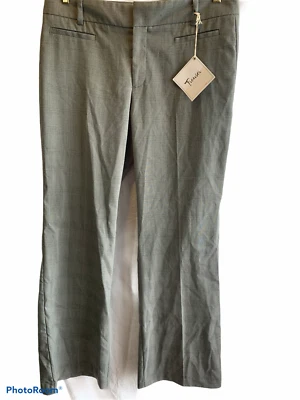 Dockers Trouser Size 14 Gray Herringbone Khaki Goodness NEW  with Tags  - Image 1 of 4