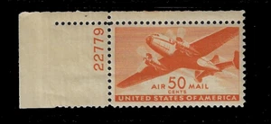US Scott C31 Plate Single, Very Fine / Extremely Fine, Hebert's CV $17.50 - Picture 1 of 2