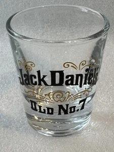 Jack Daniels Old No. 7 shot glass shotglass glass - logo wear - Picture 1 of 4