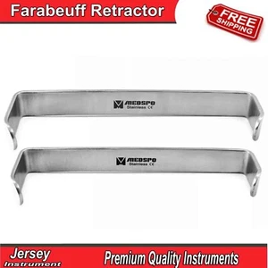 Dental Farabeuff Retraktor Twin Tissue Retracting Stumpfe Haken Mundöffner Werkzeuge - Bild 1 von 4