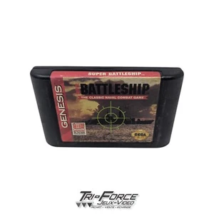 Super Battleship Sega Genesis SG Authentic Cat ONLY tested - Bild 1 von 1