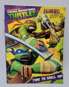 TMNT teenage mutant ninja turtles Coloring Activity Book vintage 2013 - Picture 1 of 12