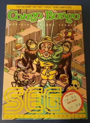 Congo Bongo(Atari 400 800 XL XE)Unopened Box) - Image 1 of 4