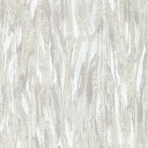 Wallpaper Modern Textured Wave Silver Light Taupe White, 56 Square Feet Bolts - Picture 1 of 4