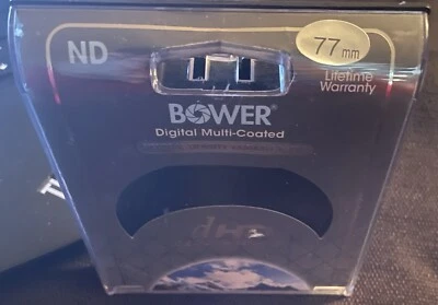 Bower 77mm Digital HD Variable Neutral Density Filter (ND) Black - Image 1 of 3