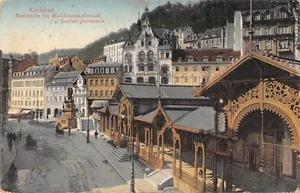B23358 Karlsbad marktplatz karlovy variar checo - Imagen 1 de 2