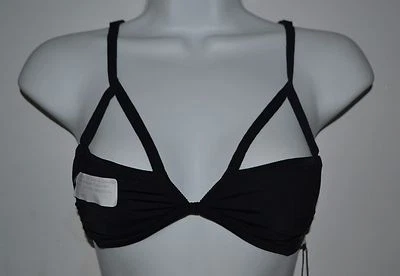 For Love & Lemons, Skivvies, Bralette, Longline Bondage, XS, Negro Foto 1 de 4