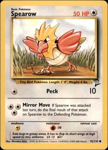Pokemon - Spearow #092/130 - Base Set 2 Common - Bild 1 von 2