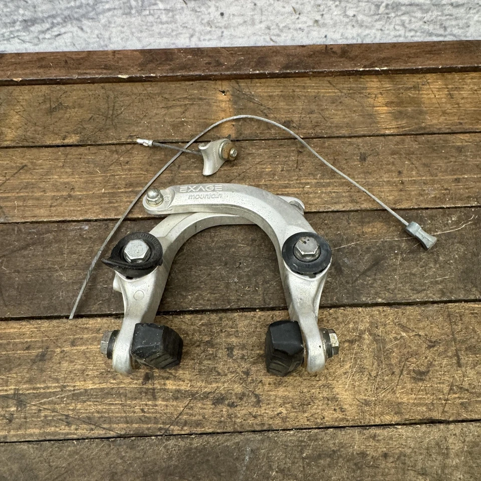 Juego de frenos U vintage Shimano Exage Mountain BR-M452 305 g plateado años 90 MTB Foto 1 de 4