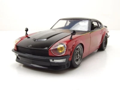 Datsun 240Z 1972 Nero Rosso Quasi & Furious Modellino Auto 1:24 Jada Toys - Immagine 1 di 4