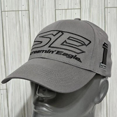 Бейсбольная кепка мужская Harley-Davidson Screamin' Eagle L серая 99060-23VM/000L - Изображение 1 из 4