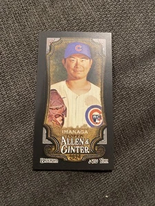 Tarjeta de novato Allen & Ginter Mini 2024 negra #181 Shota Imanaga Chicago Cubs - Imagen 1 de 1