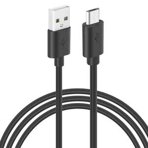 Cavo di Prolunga di Alimentazione da USB a Micro USB 9.8Ft, Cavo di Ricarica Lungo, Nero - Foto 1 di 6