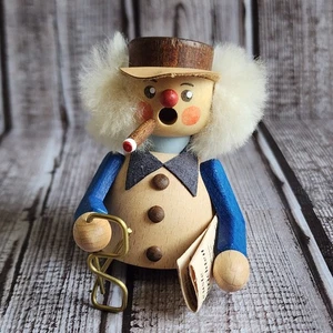 VINTAGE ERGZEBIRGE KADEN & STRACO OPA MADE IN GERMANY HOLZRAUCHER ERSATZ  - Bild 1 von 8