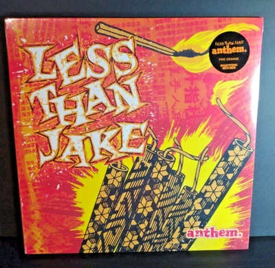 Anthem by Less Than Jake Firered color vinyl (Record, 2020) NEW - Image 1 of 3
