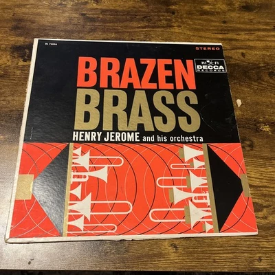 HENRY JEROME AND HIS ORCHESTRA   *      BRAZEN BRASS - Image 1 of 4